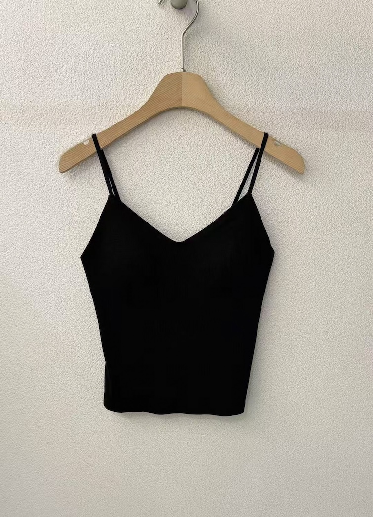 v領細肩帶Bra top